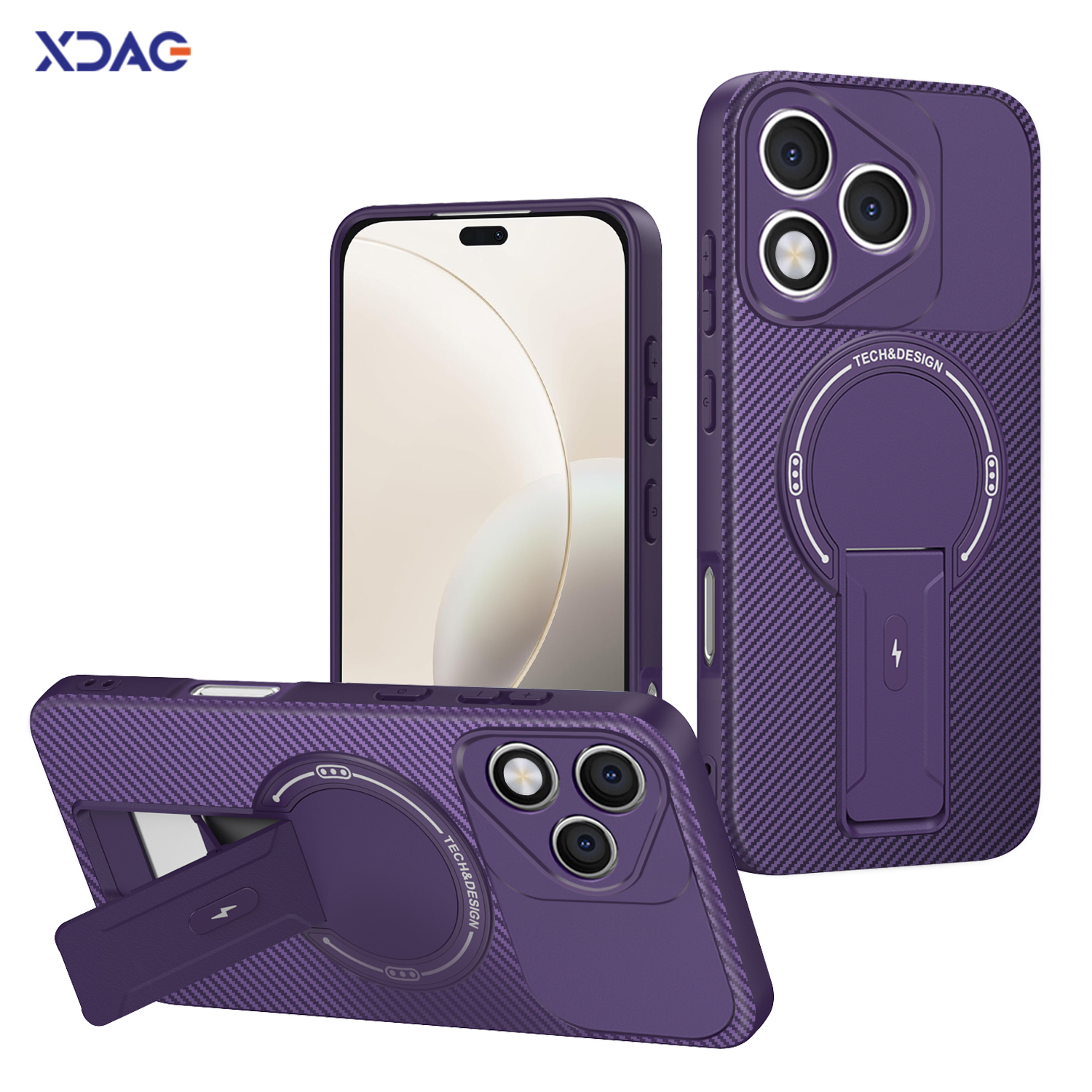 Magnetic Case Smart - Magnetic Case for Honor 600 Lite