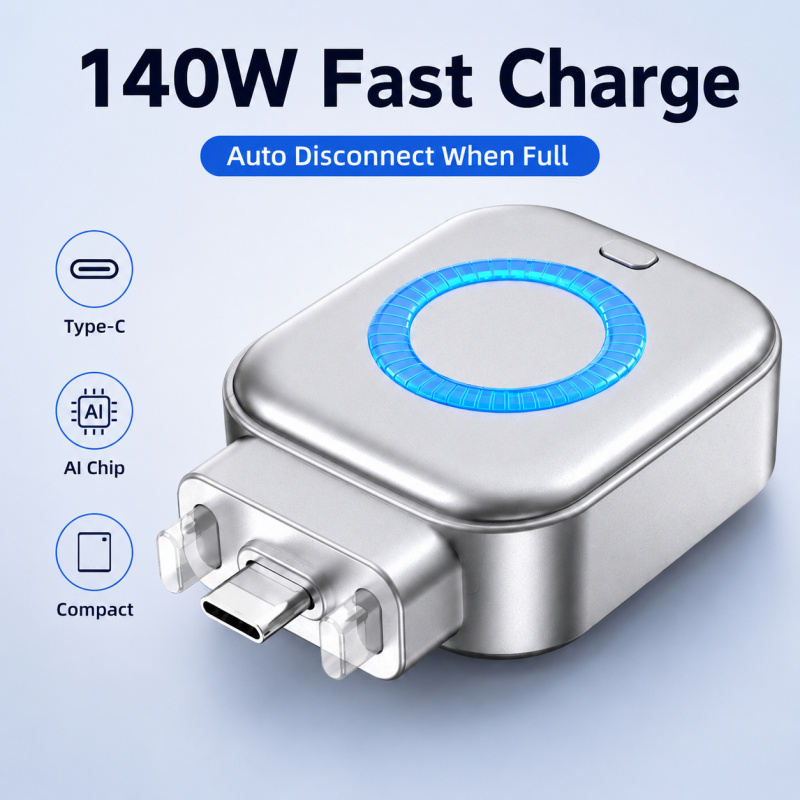 Tablet Car Accessories - 140W USB C Auto Power Cutoff