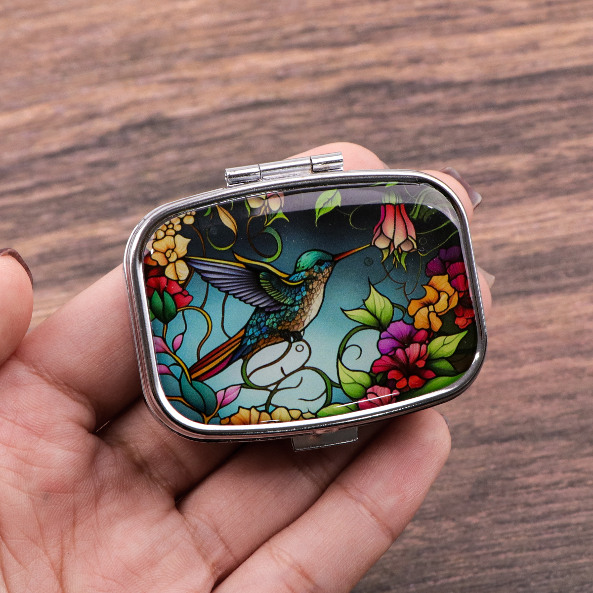 Boox Tablet Accessories - Cute Bird Cartoon Travel Pill Organizer
