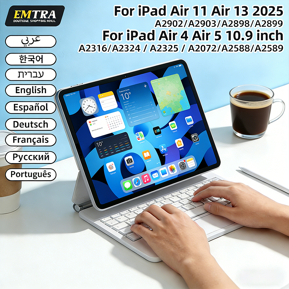 Magnetic Case Smart - New Magic Wireless Keyboard for iPad
