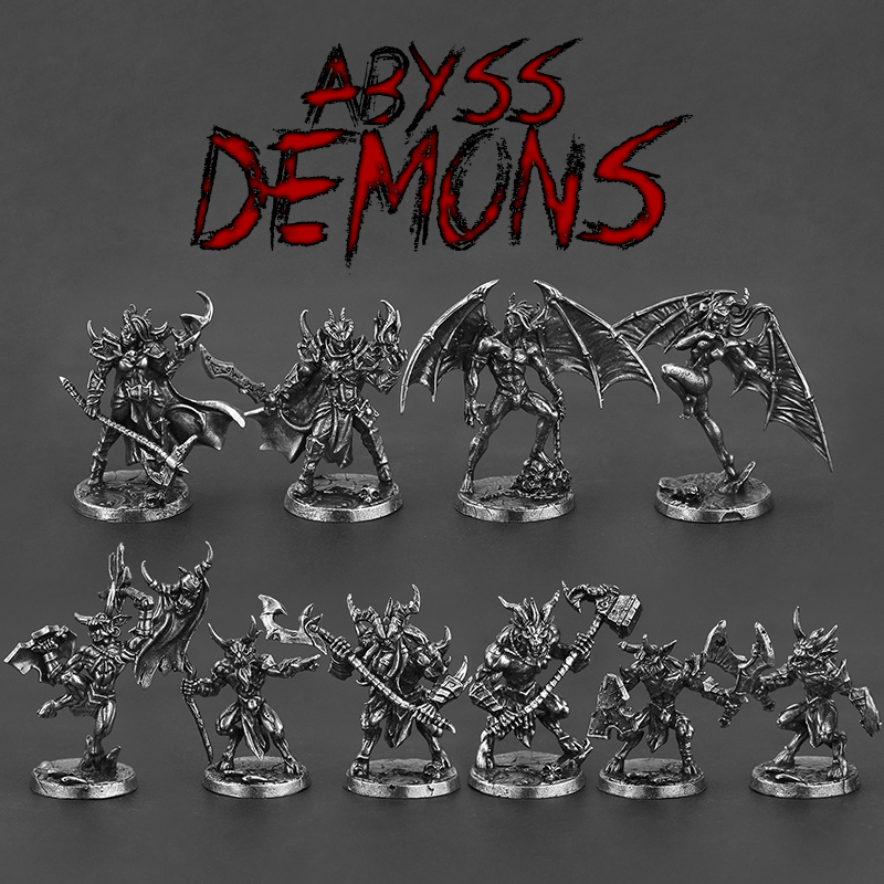 Tablet Accessories Kit - Metal hell abyss demon warrior man