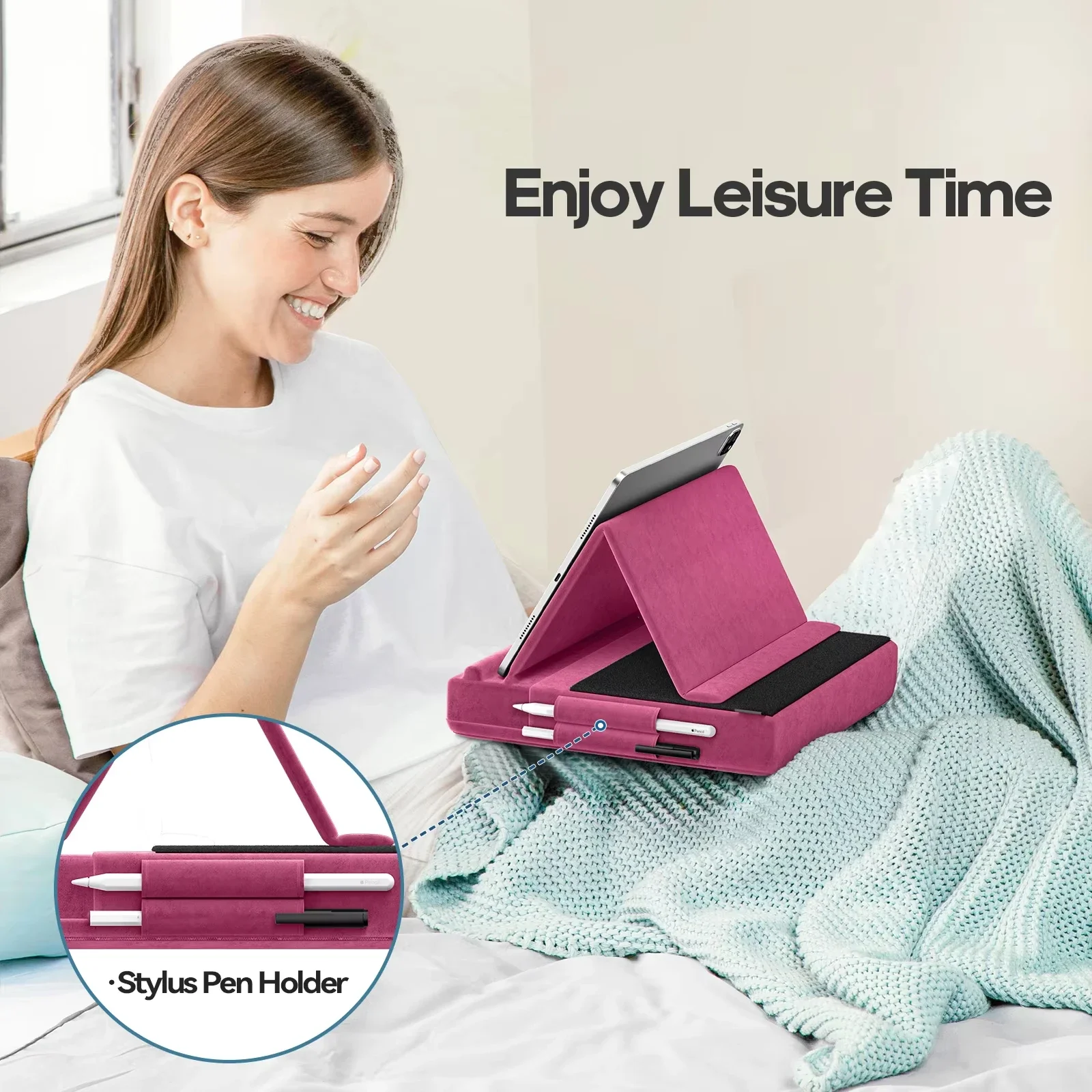 Upgraded Tablet Pillow Stand M - огляд і ціна Tablet Lap Desk