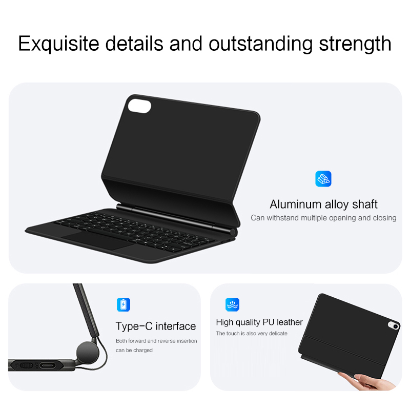 2025 Magic Keyboard for IPad 1 - огляд і ціна Magnetic Case Smart