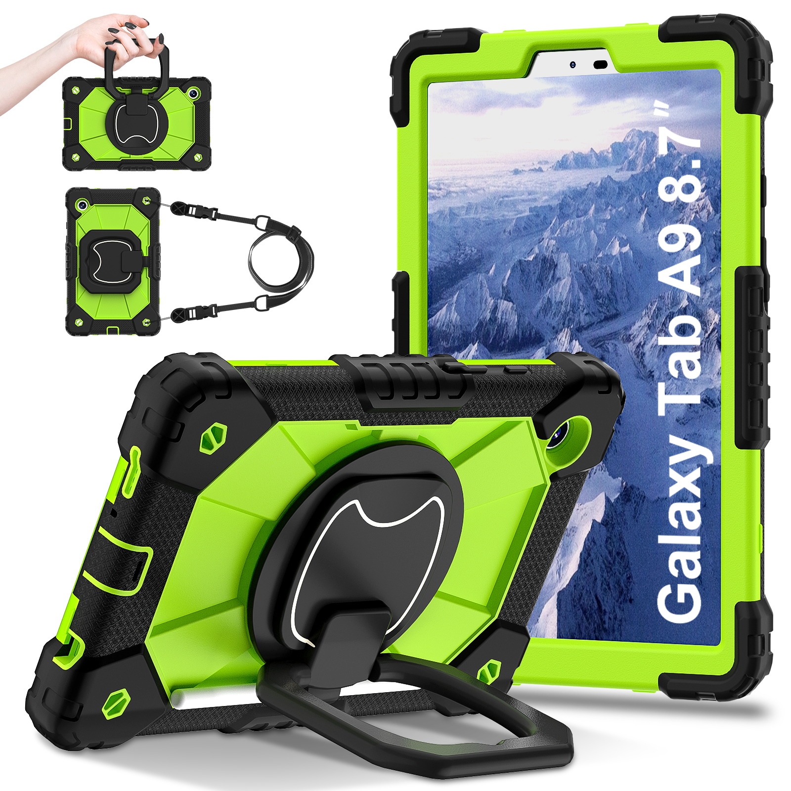 Rotating Heavy Duty Case For S - огляд і ціна Cheap Tablet Accessories