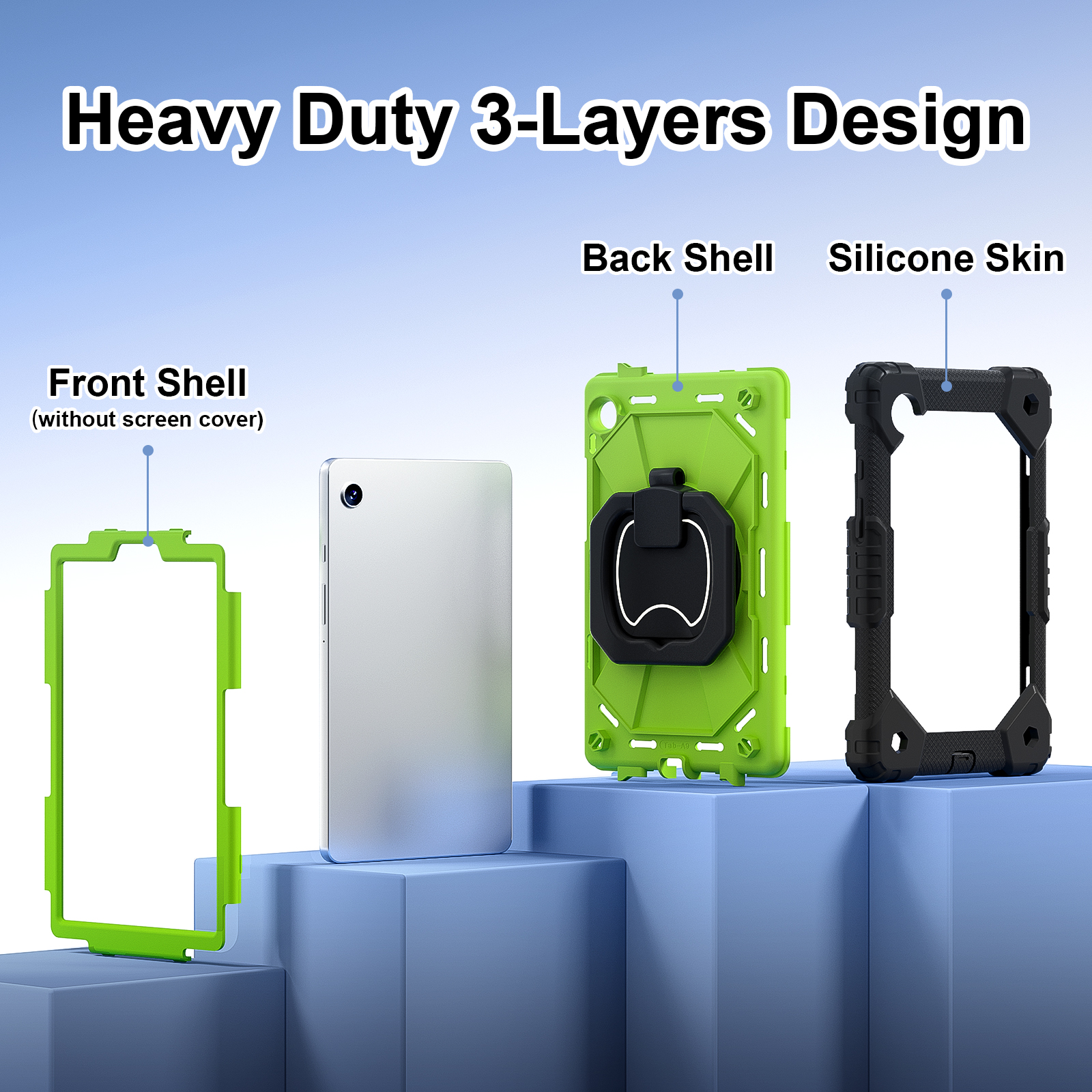 Rotating Heavy Duty Case For S - огляд і ціна Cheap Tablet Accessories