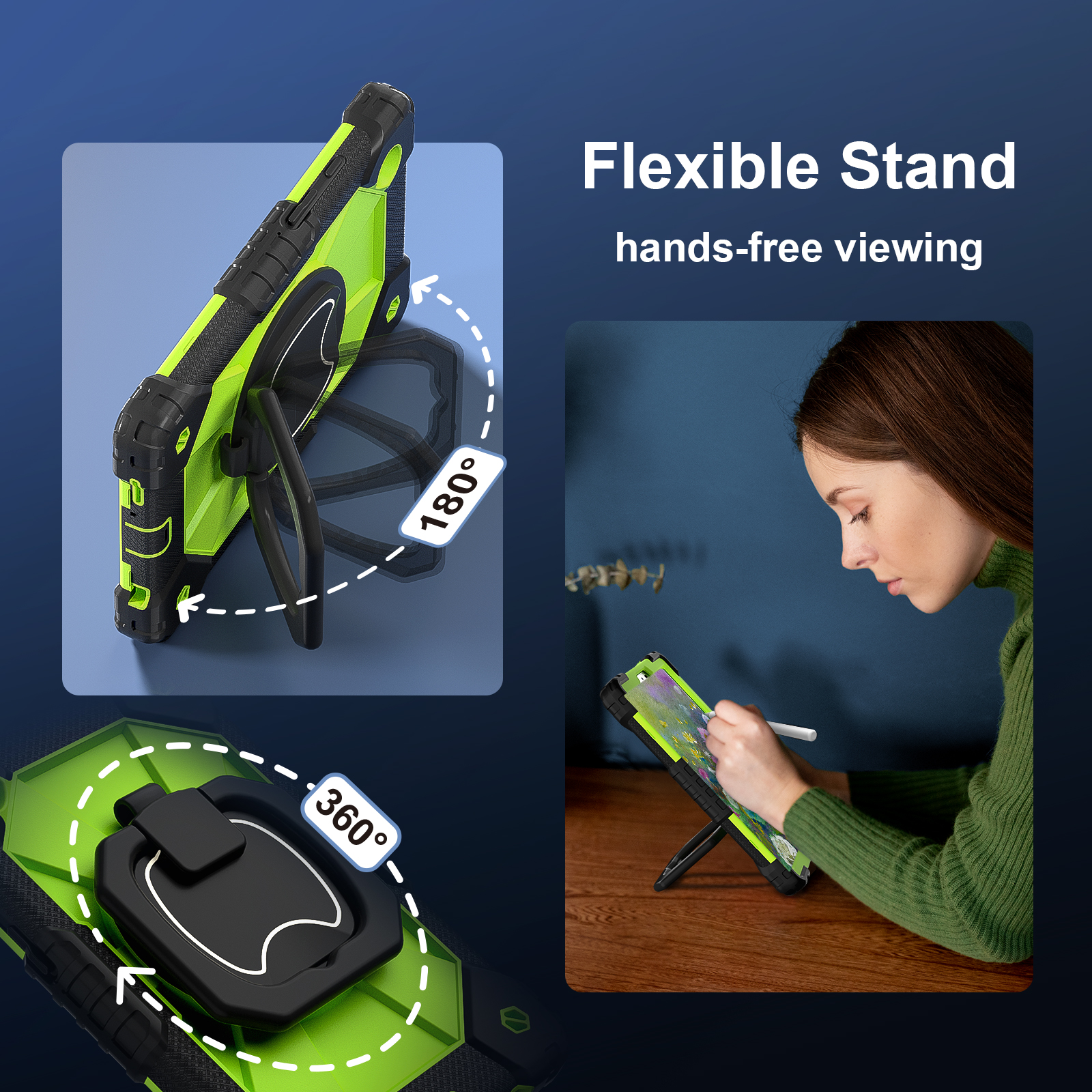 Rotating Heavy Duty Case For S - огляд і ціна Cheap Tablet Accessories