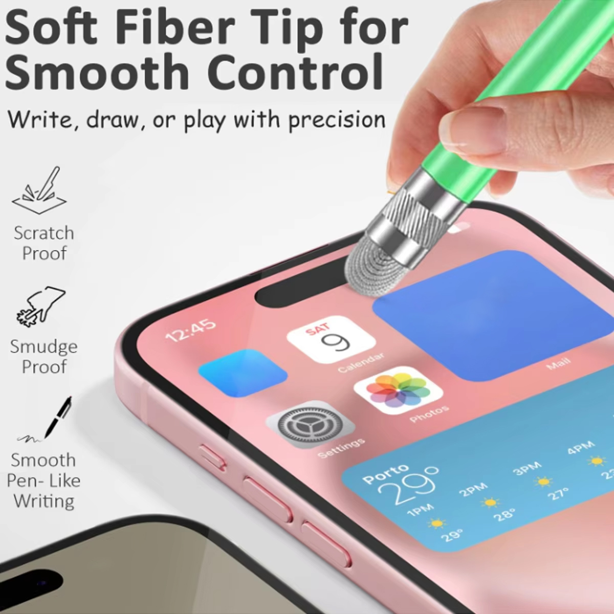 Graduated Color Silver Fiber T - огляд і ціна Tablet Pencil Accessories