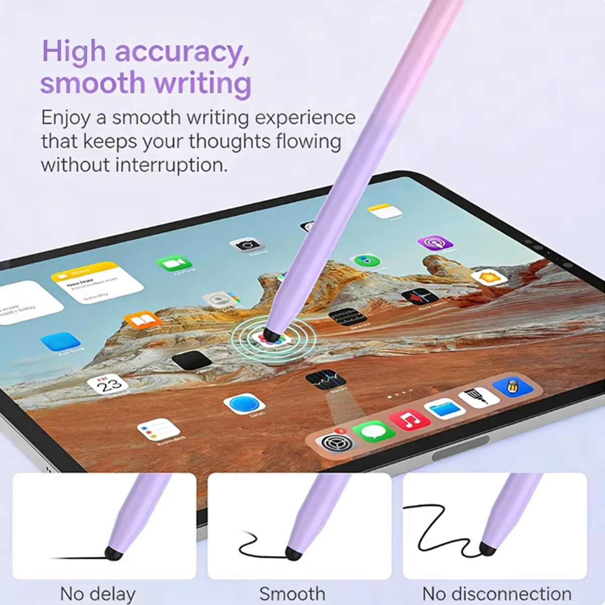Graduated Color Silver Fiber T - огляд і ціна Tablet Pencil Accessories