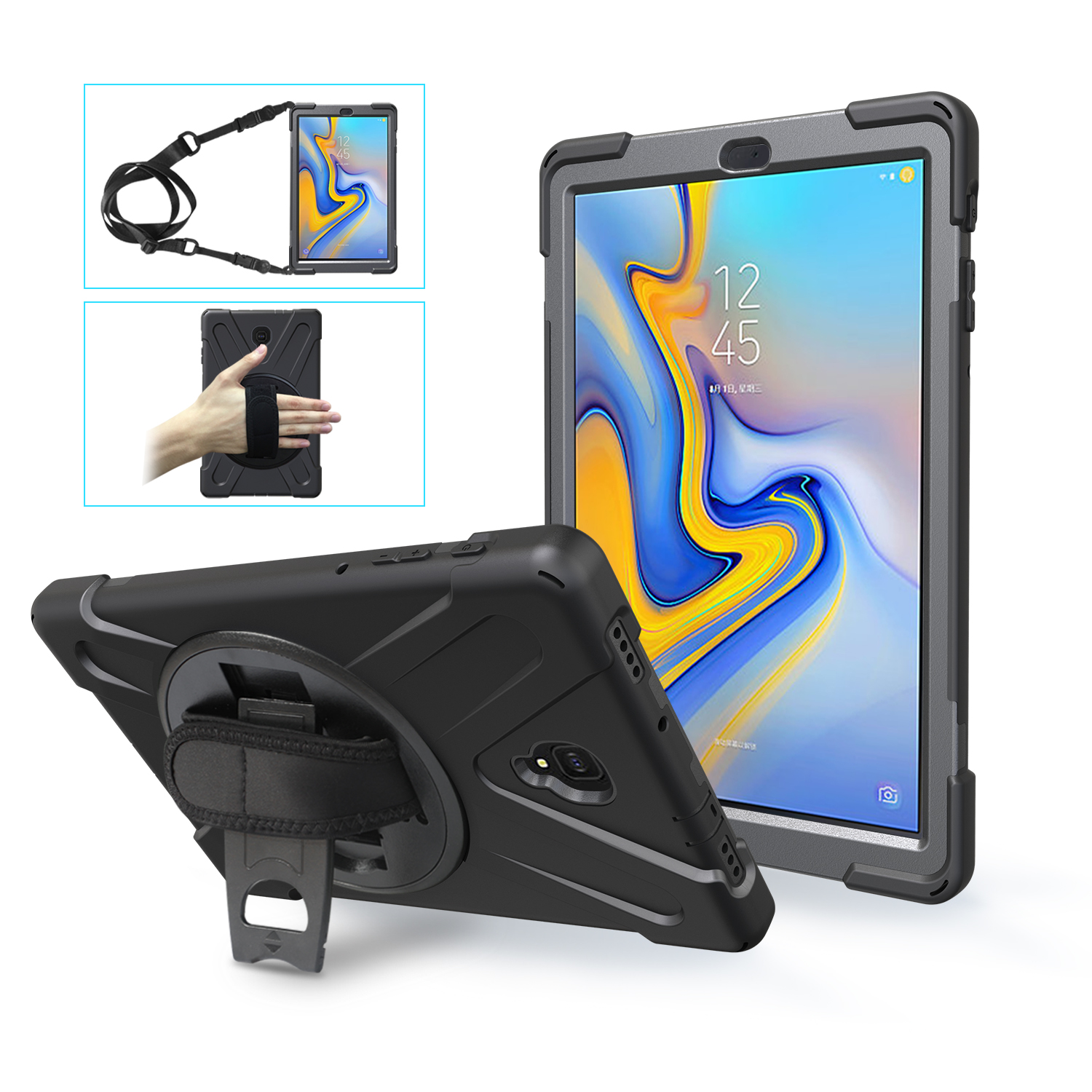 Rotating Hybrid Case For Samsu - огляд і ціна Cheap Tablet Accessories