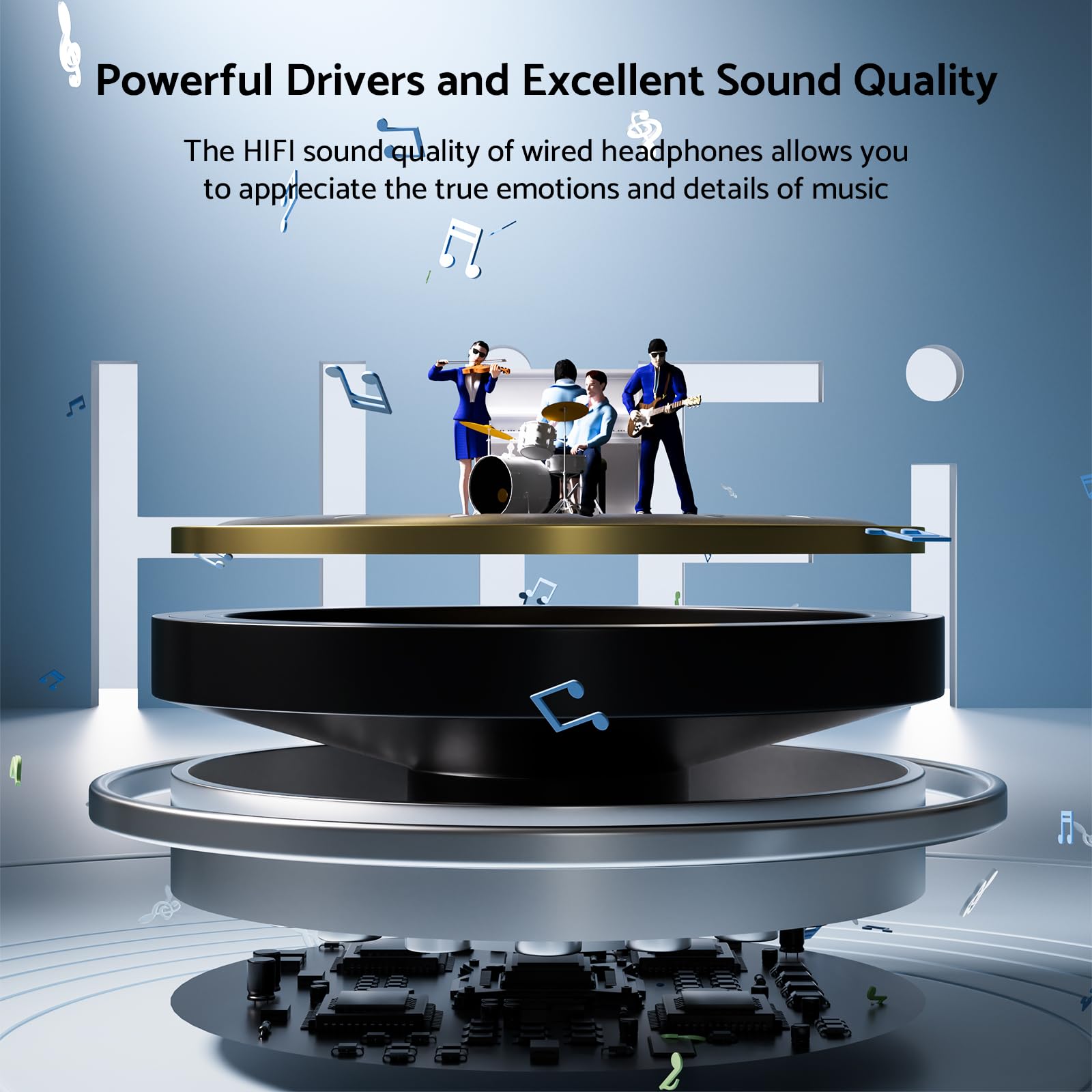 HiFi Surround Headphones Bass  - огляд і ціна Tablet Gaming Accessories