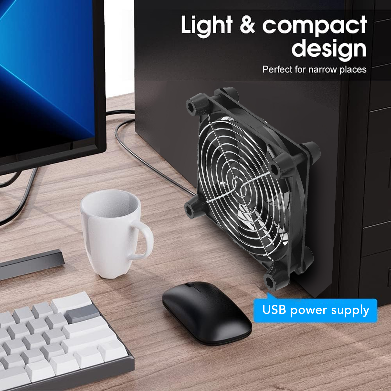 140mm Computer Case Fan 3 Spee - огляд і ціна Boox Tablet Accessories