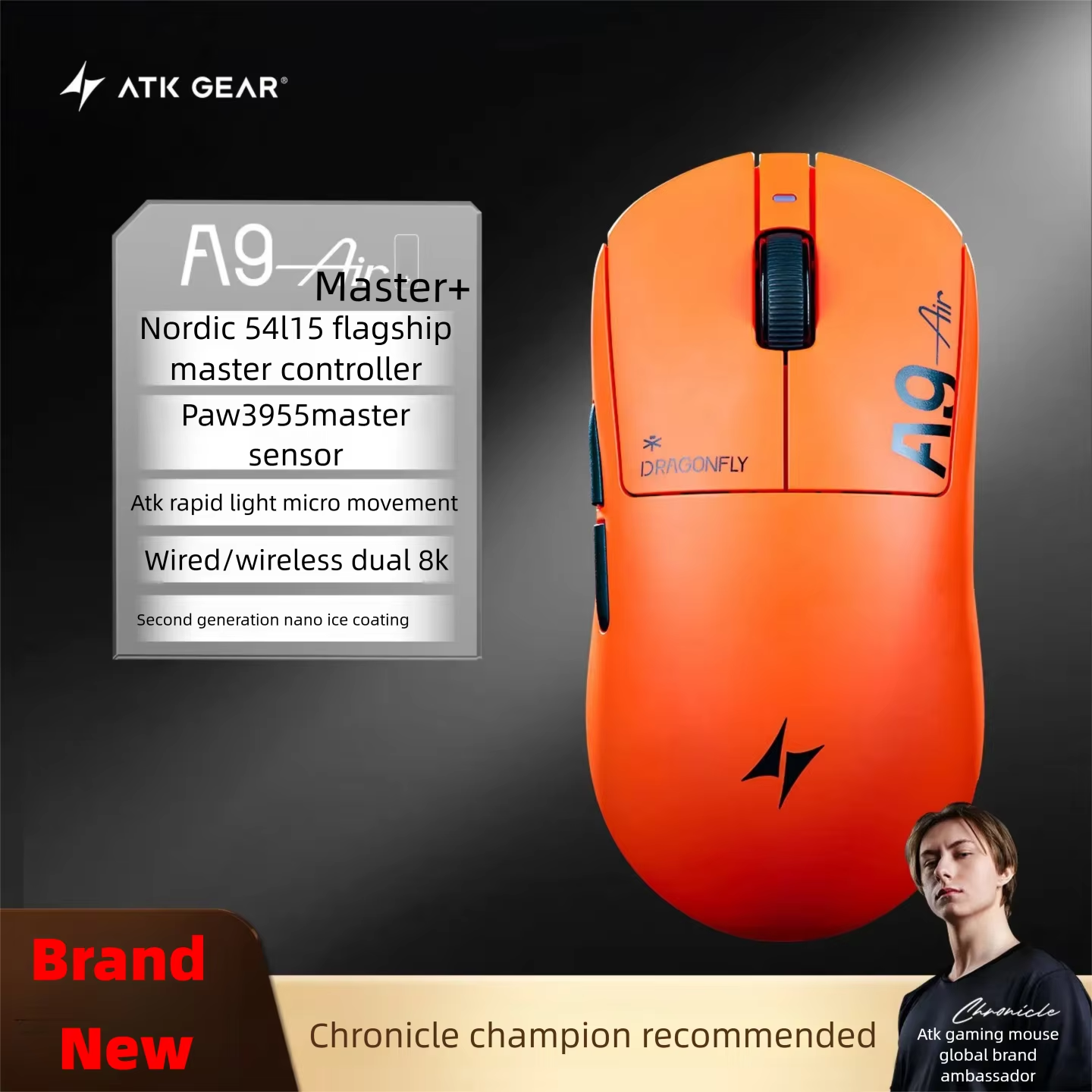 ATK A9 Air Ultimate Plus Gamin - огляд і ціна Tablet Gaming Accessories