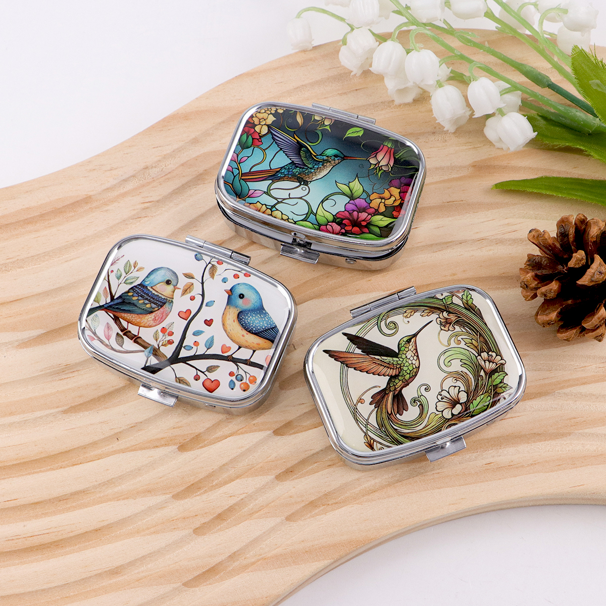 Cute Bird Cartoon Travel Pill  - огляд і ціна Boox Tablet Accessories