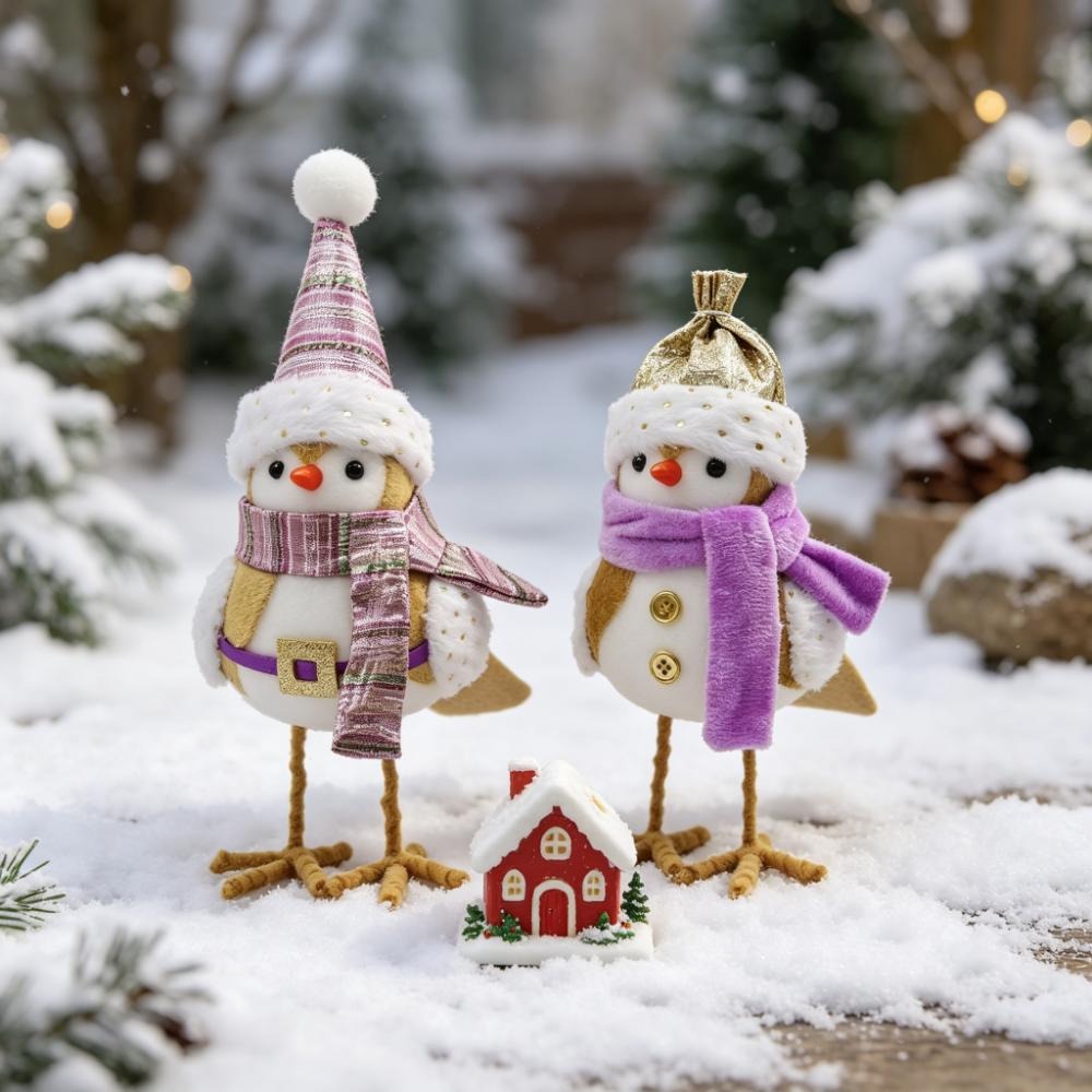 Christmas Felt Bird Figurines  - огляд і ціна Tablet Accessories Kit
