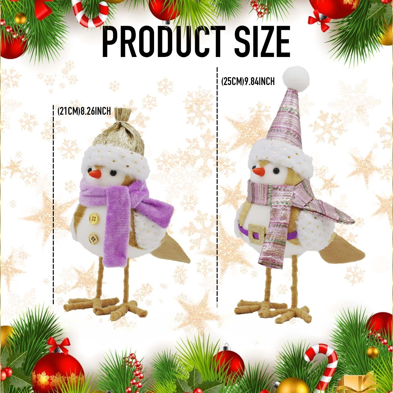 Christmas Felt Bird Figurines  - огляд і ціна Tablet Accessories Kit