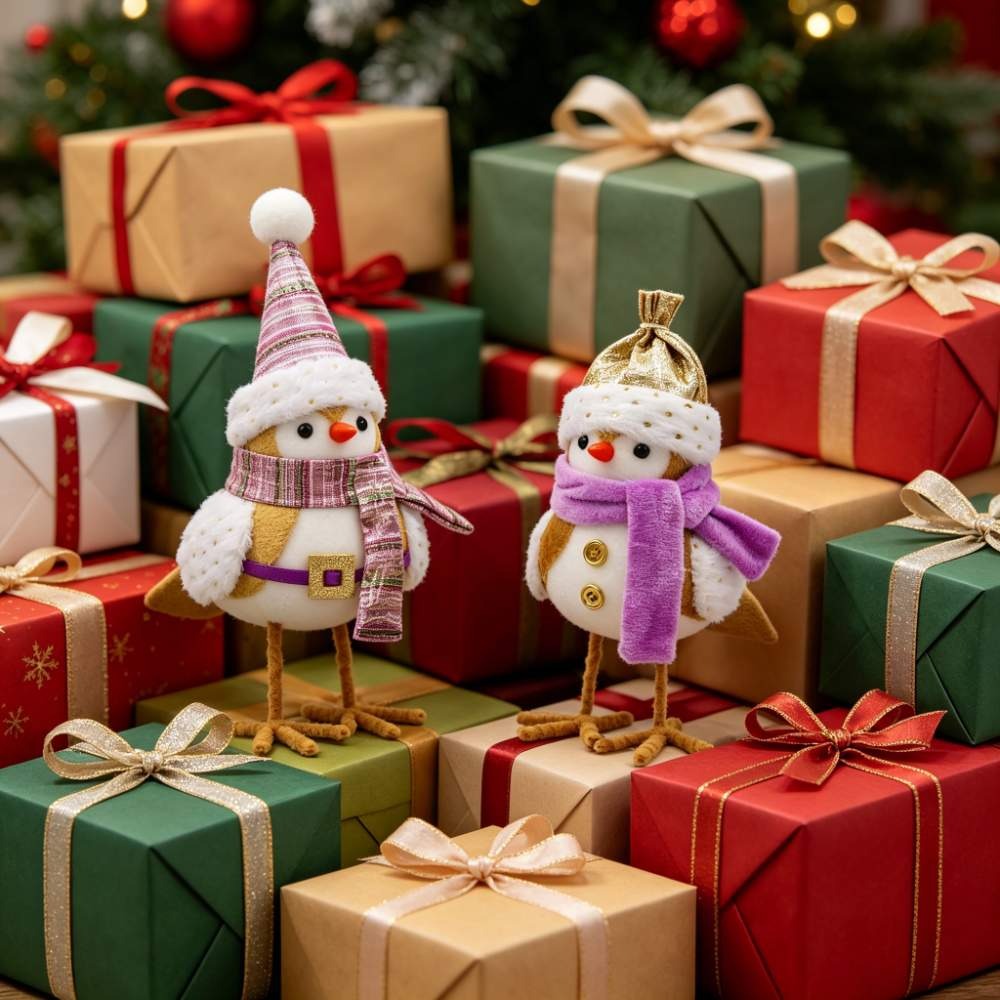 Christmas Felt Bird Figurines  - огляд і ціна Tablet Accessories Kit