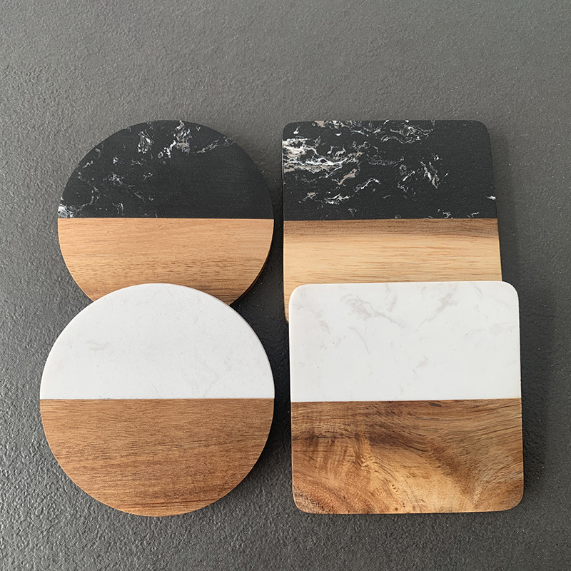 Marble Coaster Wood Stitching  - огляд і ціна Tablet Accessories Kit