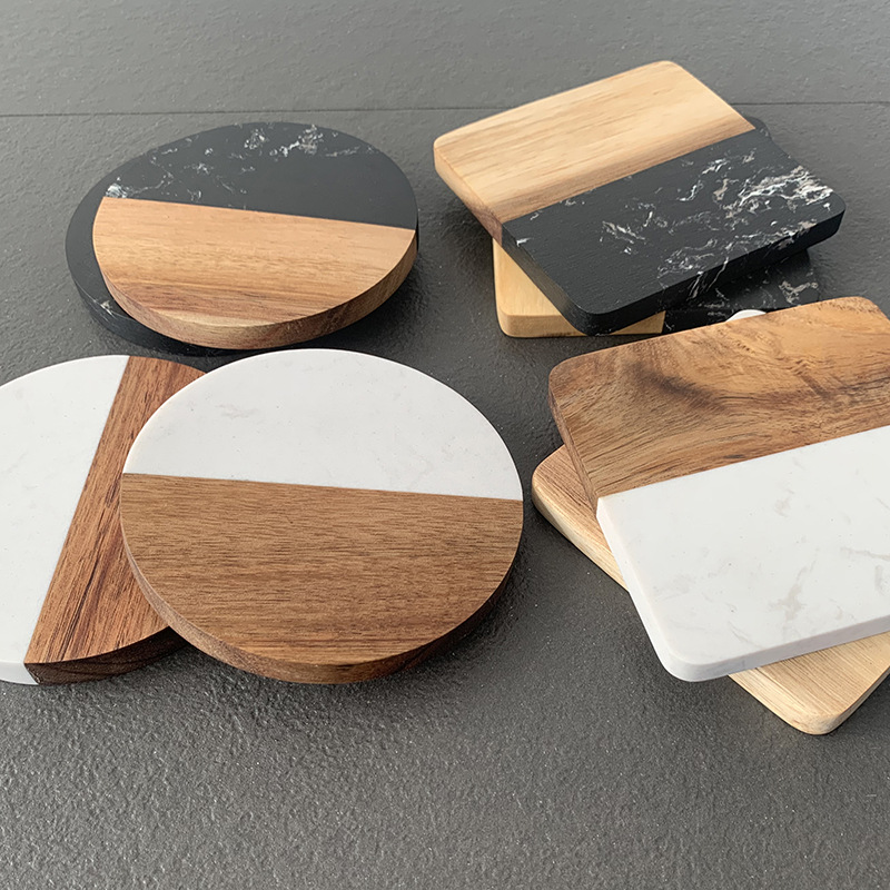 Marble Coaster Wood Stitching  - огляд і ціна Tablet Accessories Kit