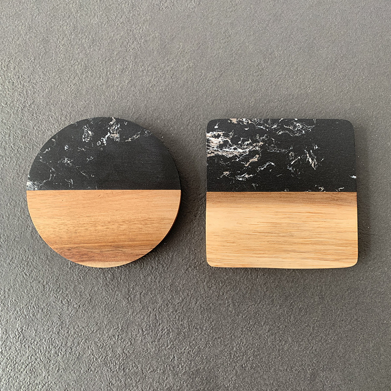 Marble Coaster Wood Stitching  - огляд і ціна Tablet Accessories Kit