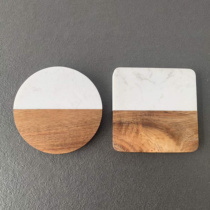 Marble Coaster Wood Stitching  - огляд і ціна Tablet Accessories Kit