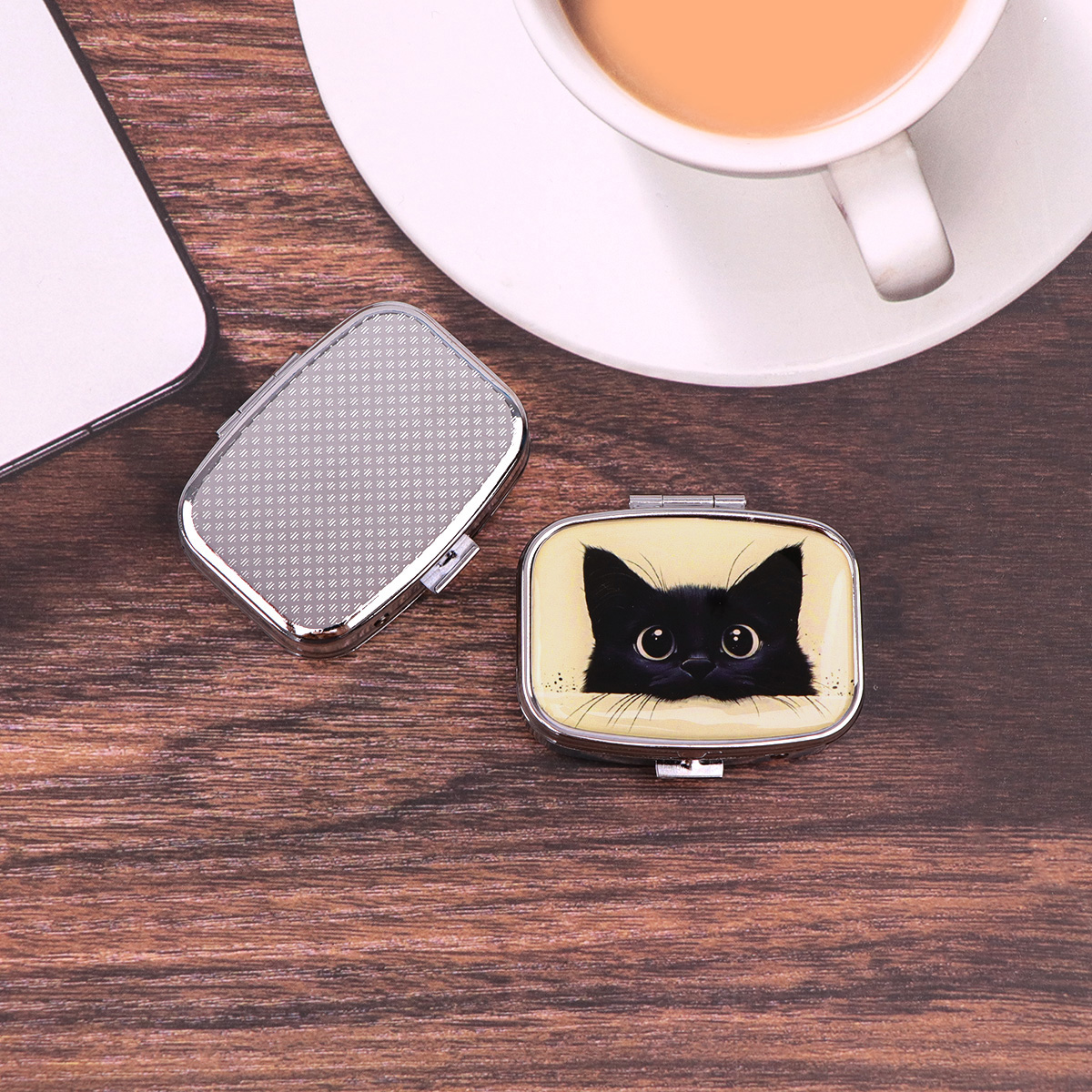 Cute Black Cat Travel Pill Org - огляд і ціна Boox Tablet Accessories