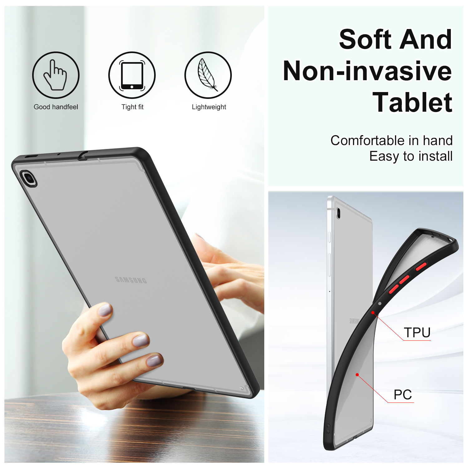 TPU Soft Back Case For Samsung - огляд і ціна Cheap Tablet Accessories