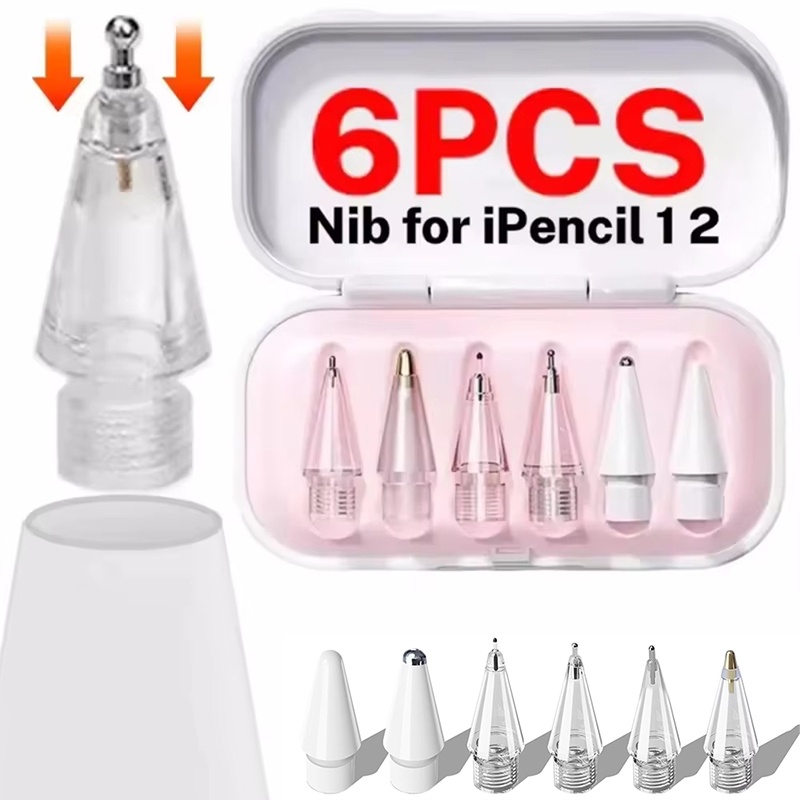 6pcs Replaceable Stylus Pencil - огляд і ціна Tablet Pencil Accessories