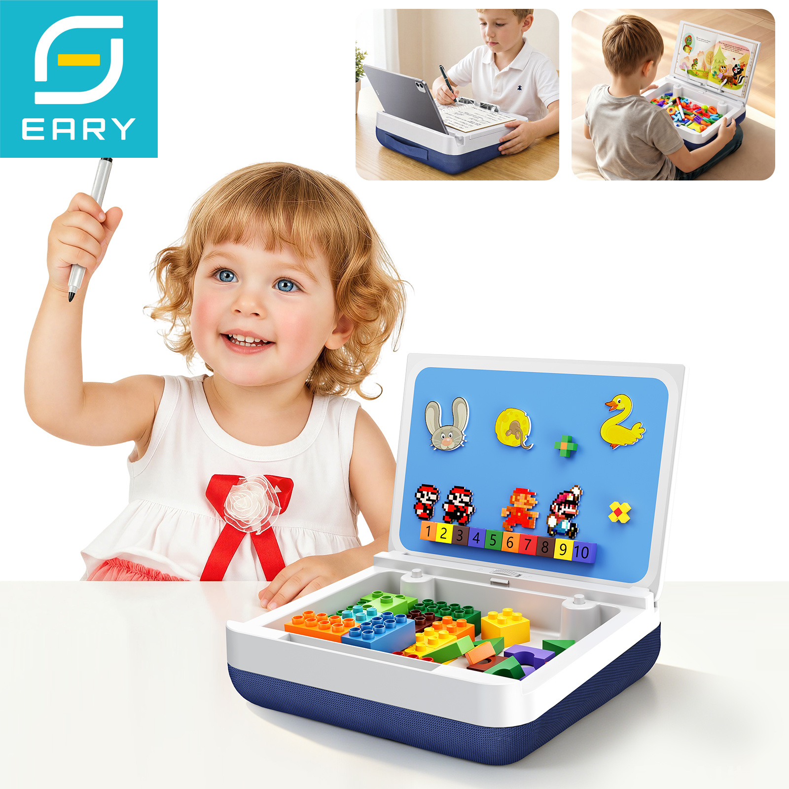 Eary Kids Lap Desk with Storag - огляд і ціна Tablet Lap Desk