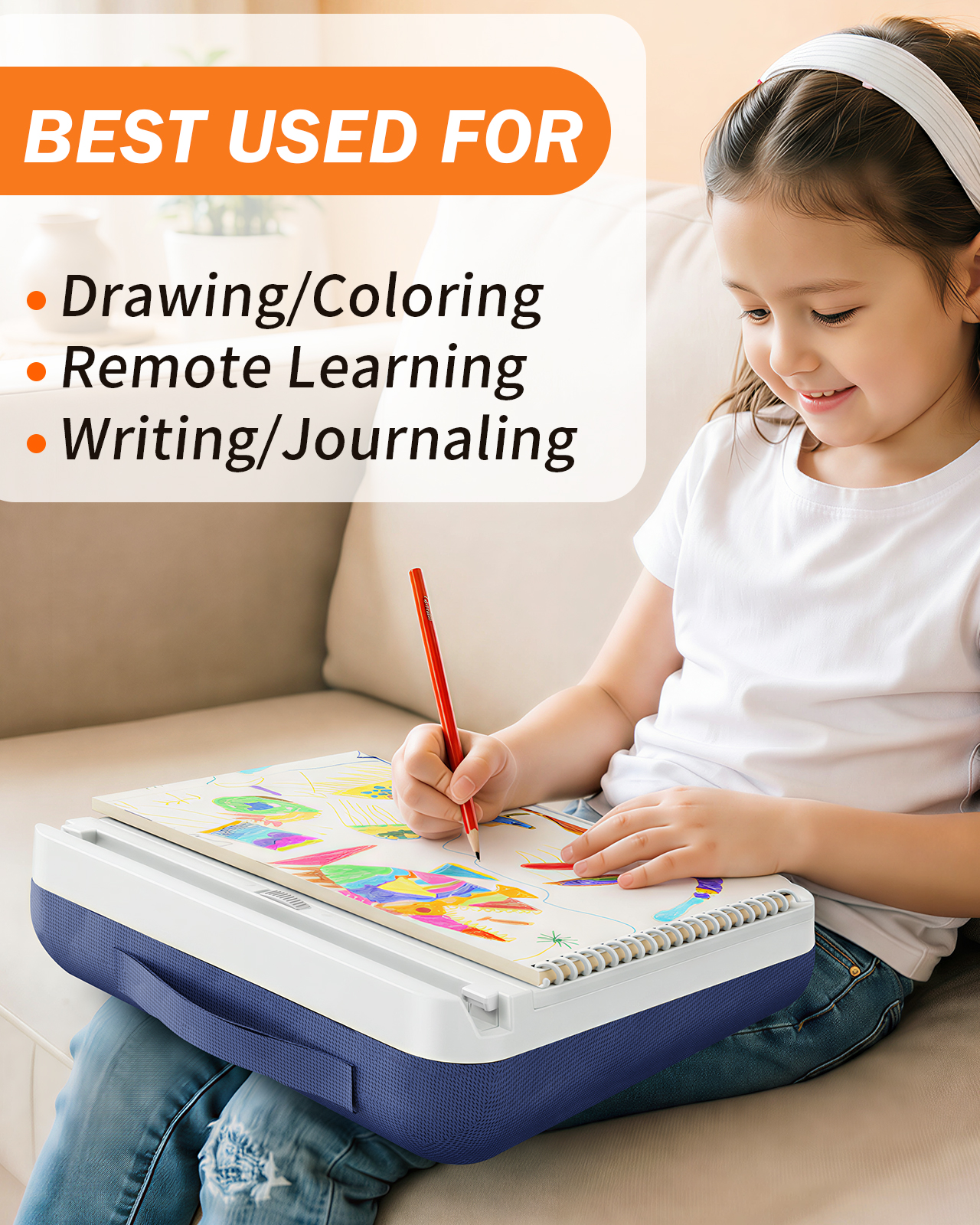 Eary Kids Lap Desk with Storag - огляд і ціна Tablet Lap Desk