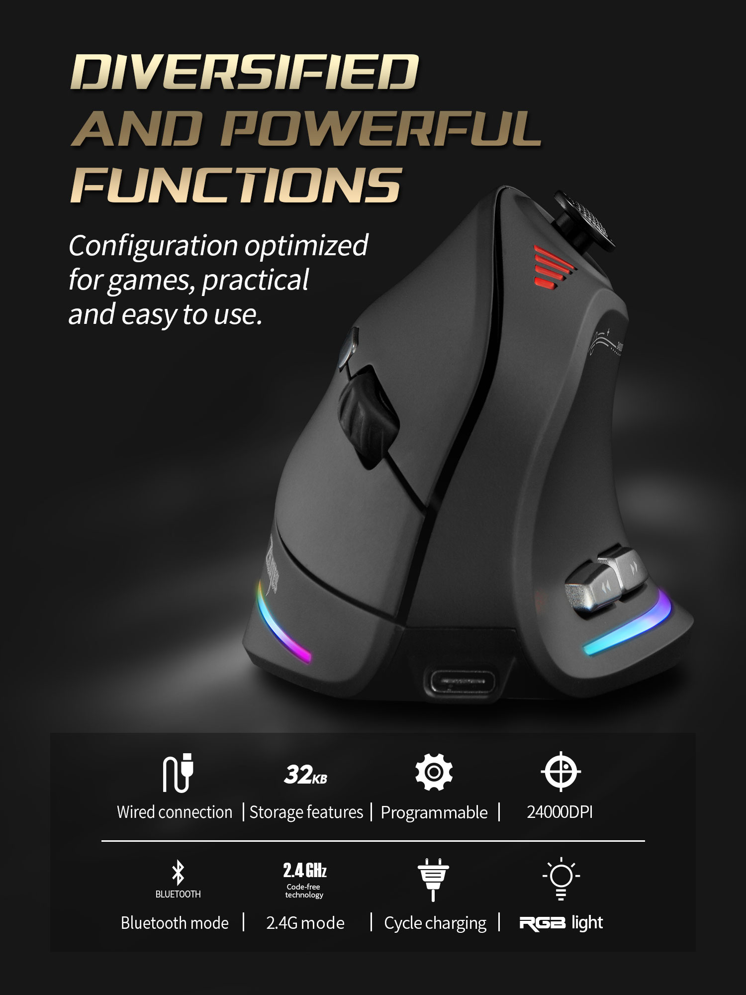 Jomaa RGB Backlit Wireless Ver - огляд і ціна Tablet Gaming Accessories