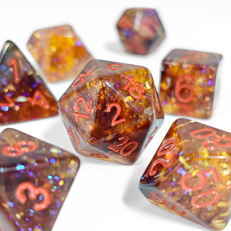 Fire Orange Confetti Resin Pol - огляд і ціна Tablet Accessories Kit