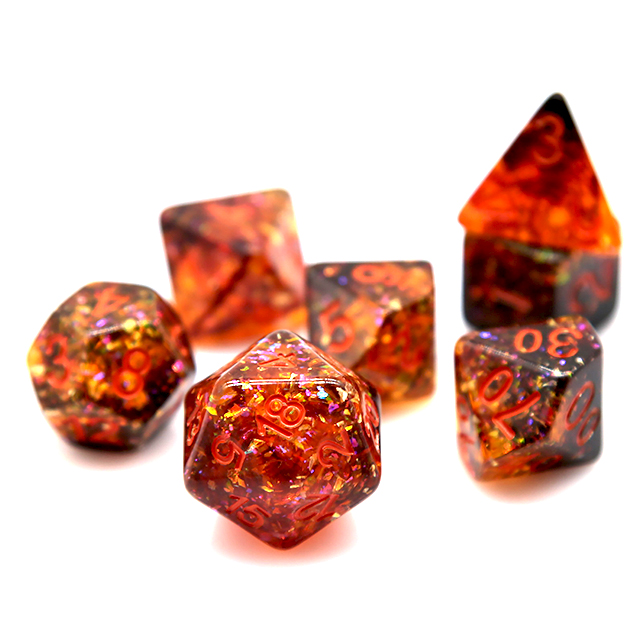 Fire Orange Confetti Resin Pol - огляд і ціна Tablet Accessories Kit